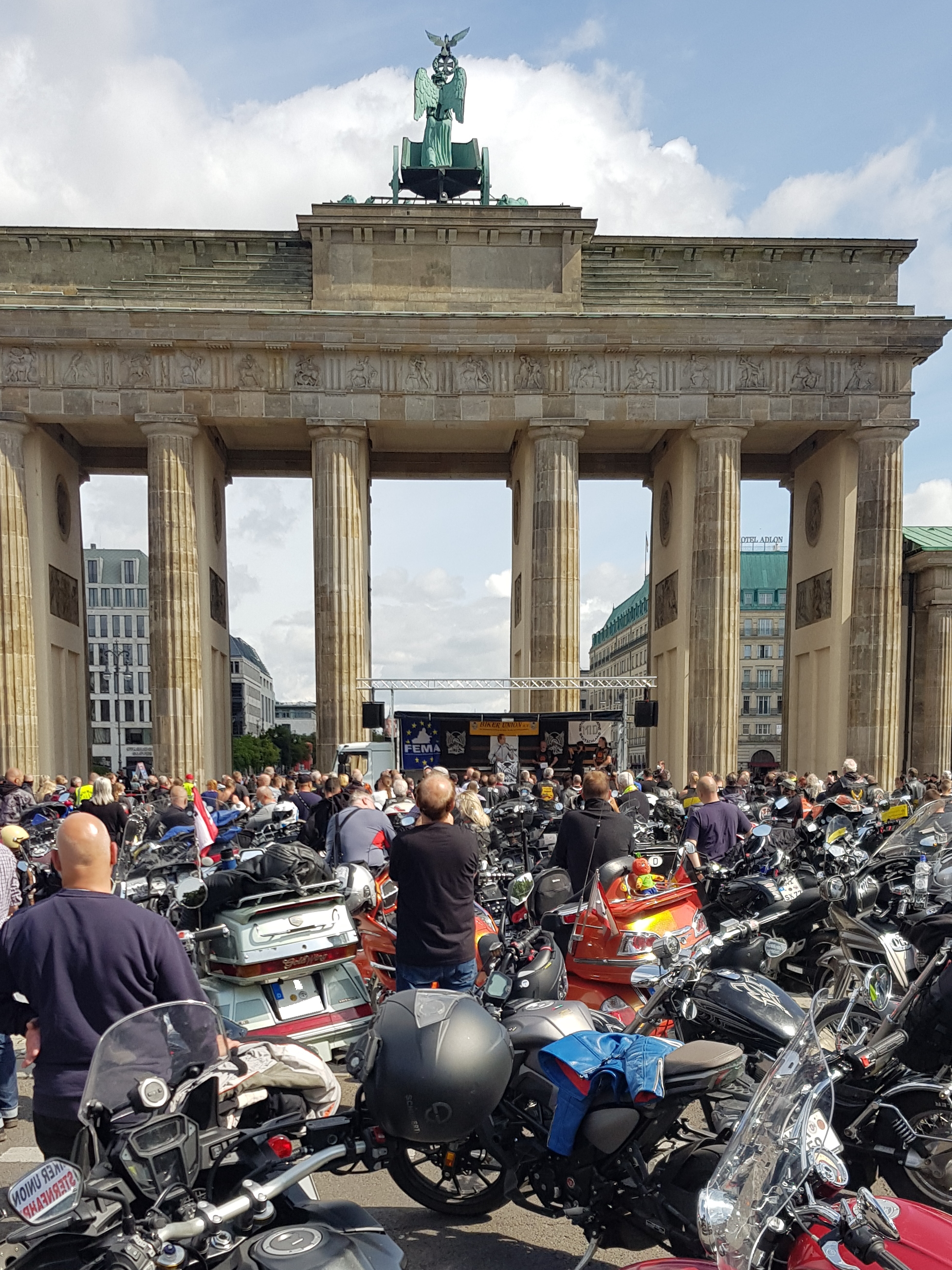 Kundgebung Brandenburger Tor