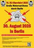 Sternfahrt Plakat 2025
