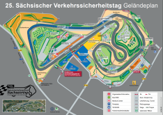 Geländeplan Sachsenring